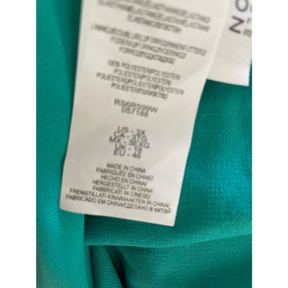 Kenneth Cole Reaction Green Bikini Bottom 3X - Picture 12 of 14